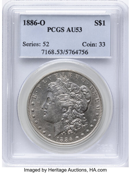 1886-O $1  Clashed Rev. BER, Multiple, VAM-1A2 MS thumbnail 11