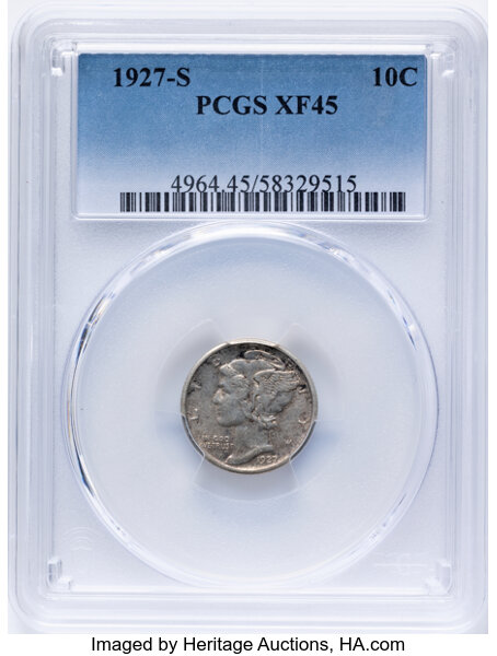 1927-S 10c MS thumbnail 2