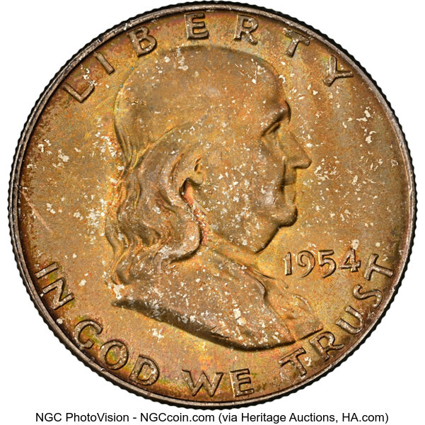 1954-D 50c MS FBL thumbnail 2