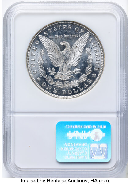 1891-O $1 MS64 CAC thumbnail 2