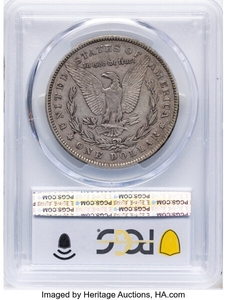 1878-CC $1 XF45 CAC thumbnail 2