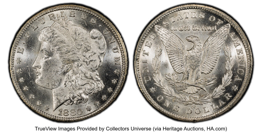 1880-CC $1  8/7 Dash, Large CC, VAM-9A MS thumbnail 2