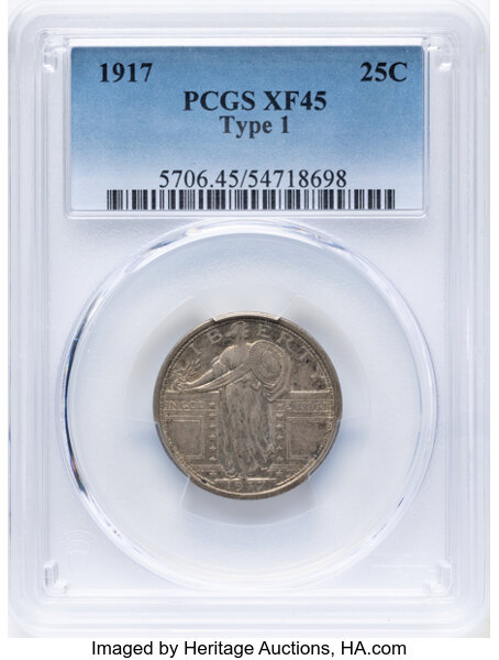 1917 25c Type 1 MS thumbnail 3