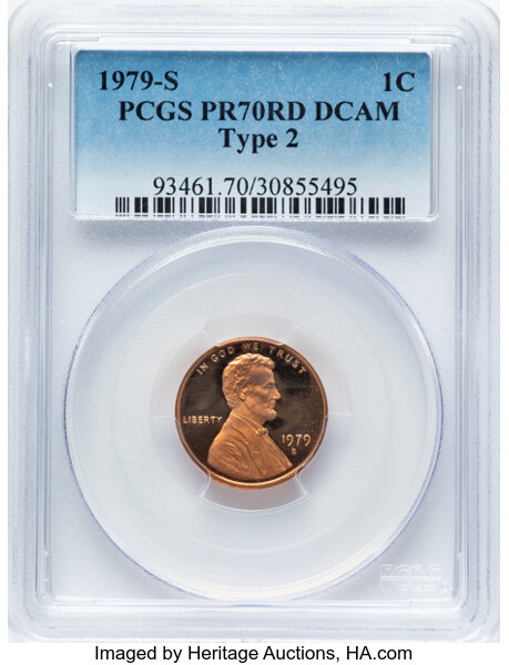 1979-S 1c Type 2 PR RD DCAM thumbnail 2