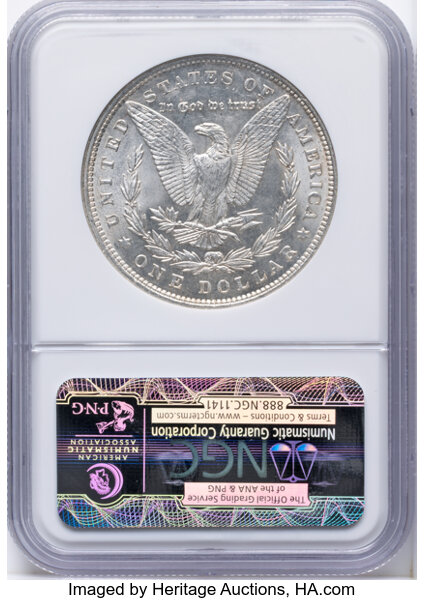 1892 $1 MS61 thumbnail 2