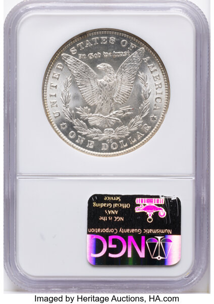 1881-CC $1 AU58 CAC thumbnail 7