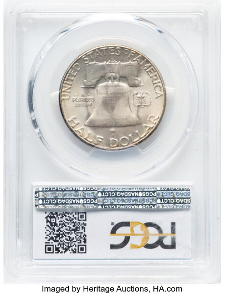 Franklin Half Dollar 50c 1948-1963 [Type] OGP thumbnail 7