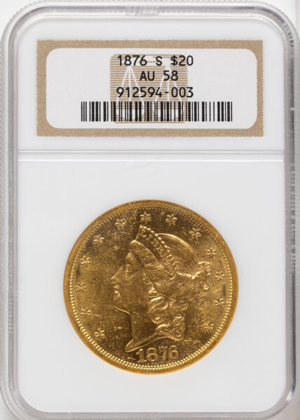 1876-S $20  MS thumbnail 3