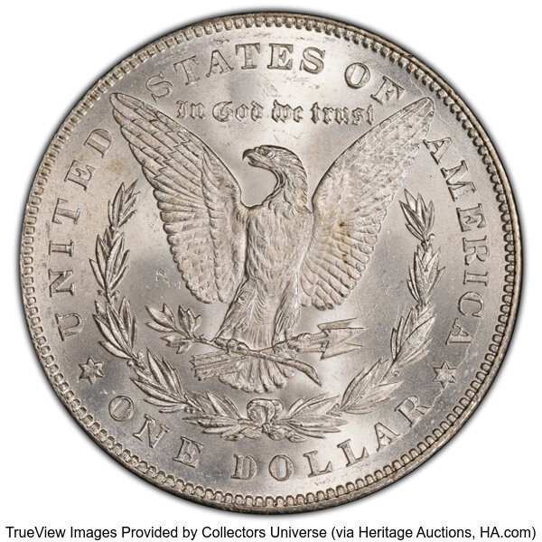 1878 7TF $1  Reverse of 1878 MS65 CAC thumbnail 2