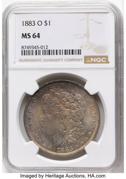 1883-O $1  Clashed Reverse M, VAM-1F3 MS thumbnail 12