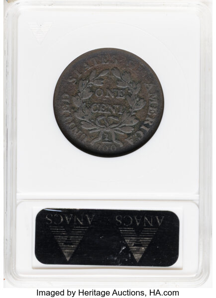 1803 1c Small Date, Large Fraction, S-258  MS BN thumbnail 9