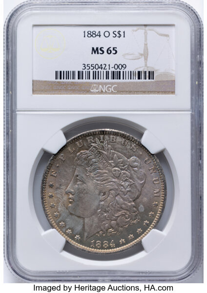 1884-O $1  Die Break Right Stars, VAM-19B VF30 thumbnail 23