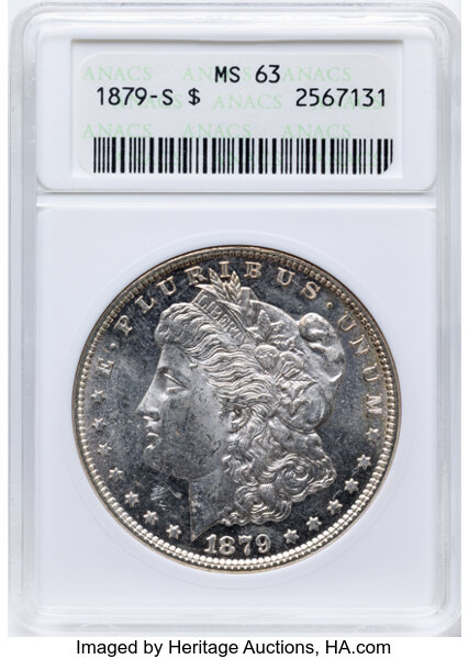1879-S $1  Doubled Date, VAM-106 MS thumbnail 3