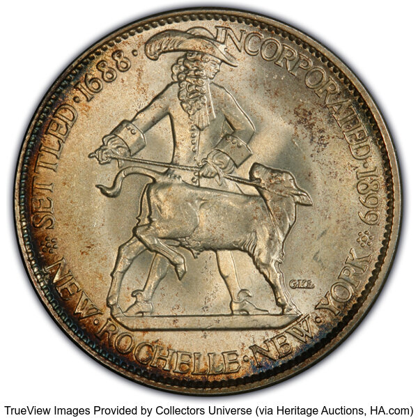 1938 50c New Rochelle MS thumbnail 5
