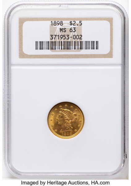 1898 $2 1/2 MS thumbnail 3