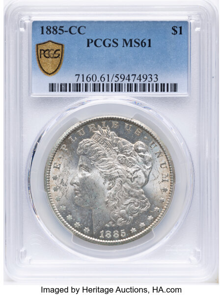 1885-CC $1 MS68 thumbnail 16