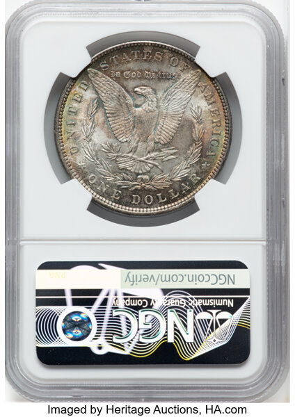 1896 $1 MS66 thumbnail 4