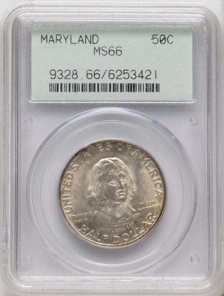 1934 50c Maryland MS thumbnail 4