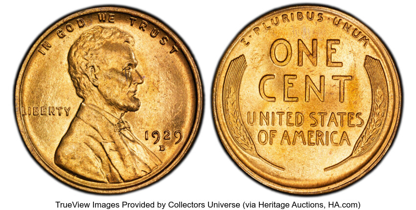 1929-D 1c MS RD thumbnail 3