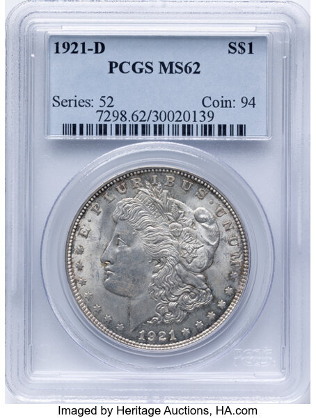 1921-D $1  Rim Cud, VAM-1H4 MS thumbnail 3
