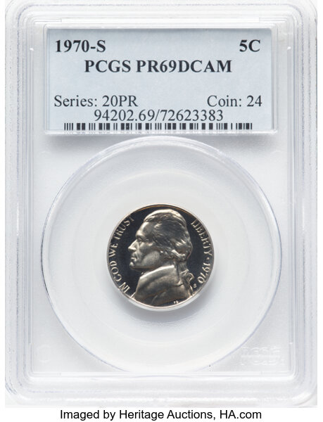 1970-S 5c PR DCAM thumbnail 2