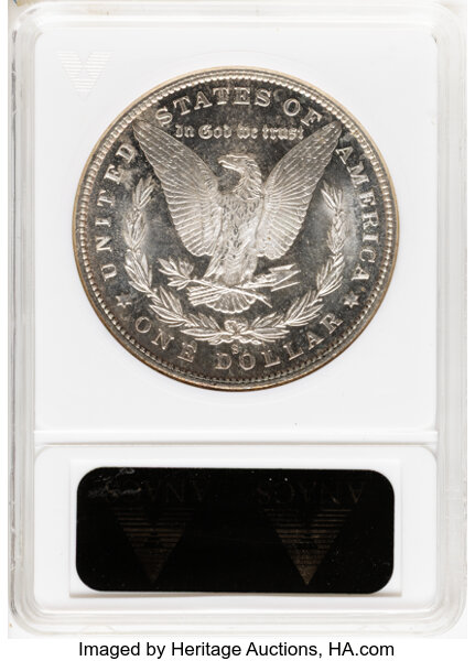 Morgan $1  Pre-1921 MS PL [Type] MS62 PL CAC thumbnail 4