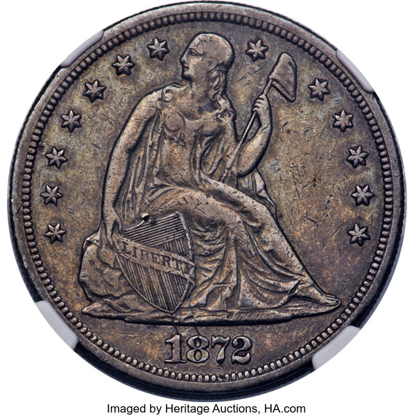 1872-S $1  MS thumbnail 4