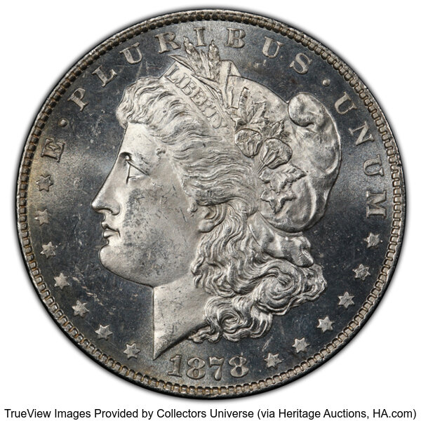 1878 8TF $1  Pierced Eyelid, VAM-6 MS thumbnail 3