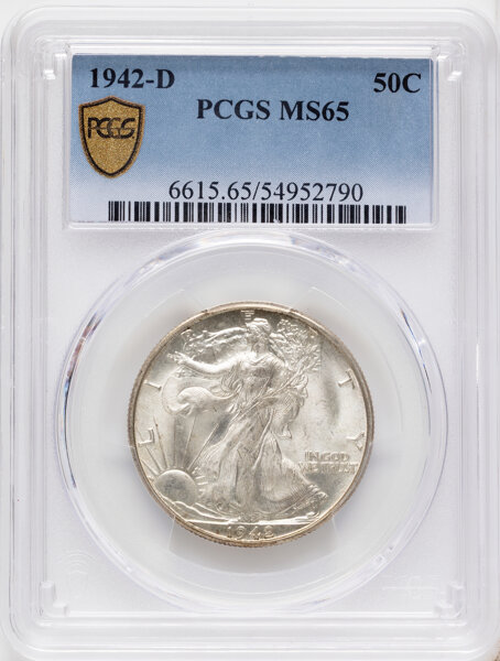 1942-D 50c MS65 thumbnail 6
