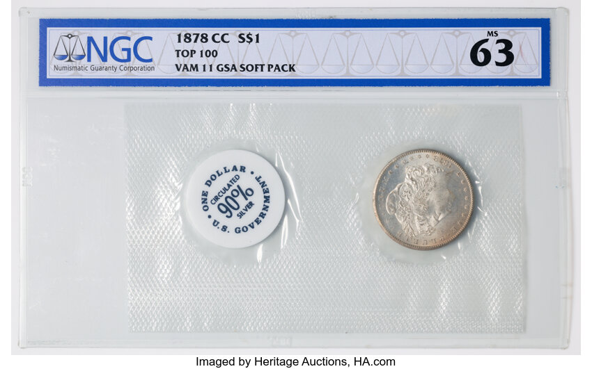 1878-CC $1  Lines in Wing, VAM-11 MS thumbnail 2