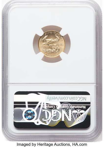 2014 $5  Gold Eagle MS70 thumbnail 10