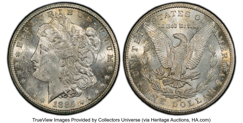 1885-CC $1  Dash Under 8, VAM-2B AG3 thumbnail 22
