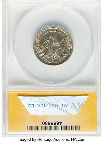 1862-S 25c XF40 thumbnail 8
