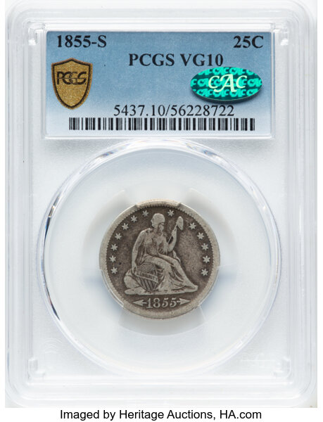 1855-S 25c Arrows MS thumbnail 11