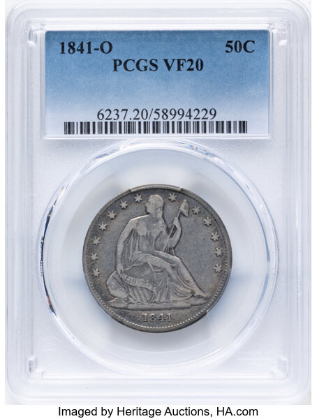 1841-O 50c MS thumbnail 4