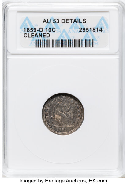 1859-O 10c MS thumbnail 3