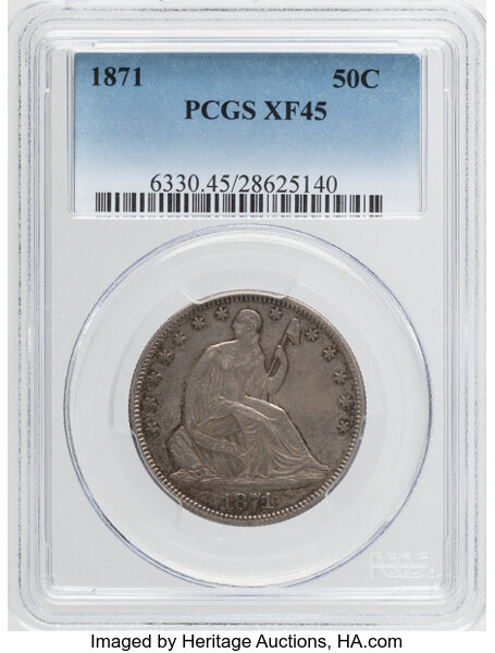 1871 50c MS thumbnail 3