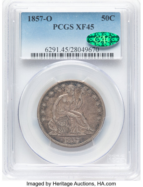 1857-O 50c MS thumbnail 3