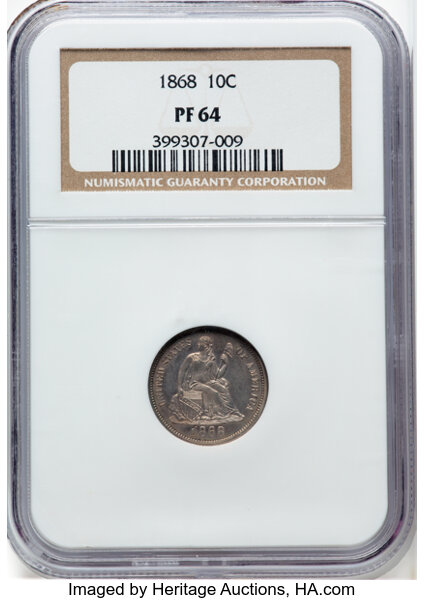 1868 10c PR thumbnail 3