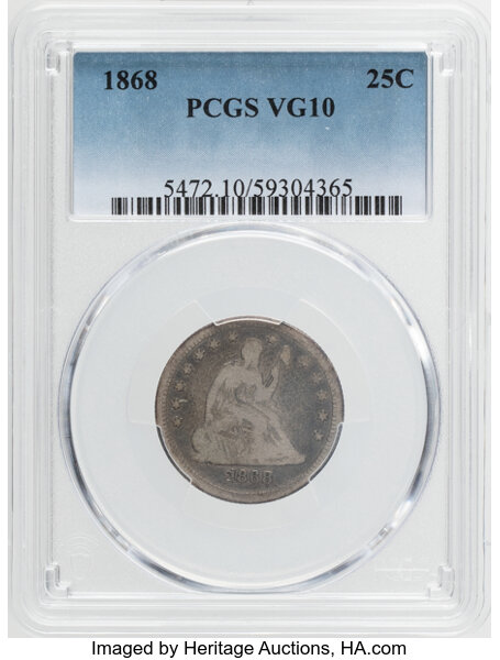 1868 25c MS thumbnail 3