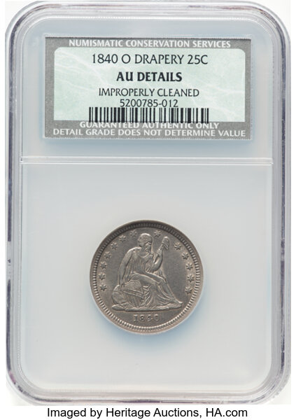 1840-O 25c Drapery MS thumbnail 4