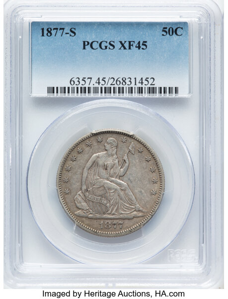1877-S 50c MS thumbnail 3