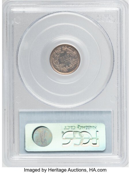1861 '1/0' H10c  Overdate F15 thumbnail 13