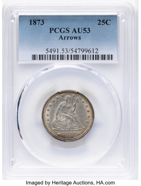 1873 25c Arrows MS thumbnail 4