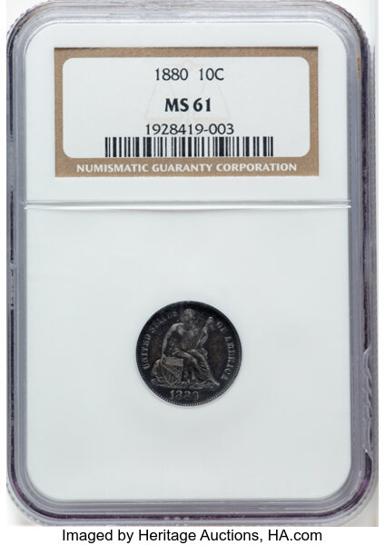 1880 10c MS thumbnail 3