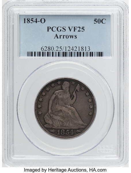 1854-O 50c Arrows MS thumbnail 3