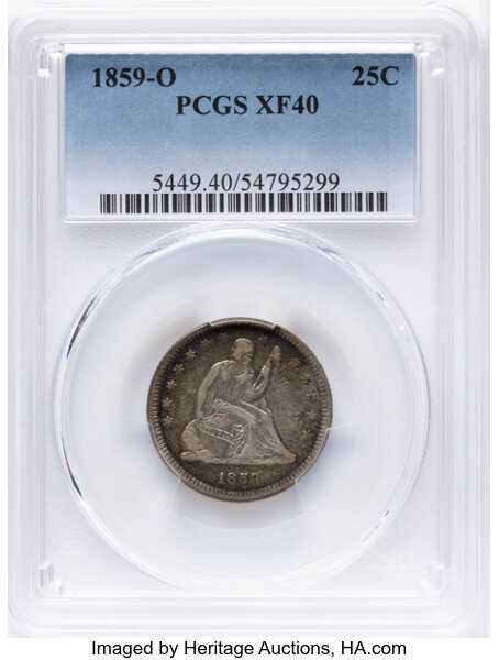 1859-O 25c MS thumbnail 3
