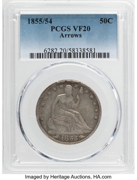 1855/54 50c Arrows, FS-301, WB-102 MS thumbnail 4