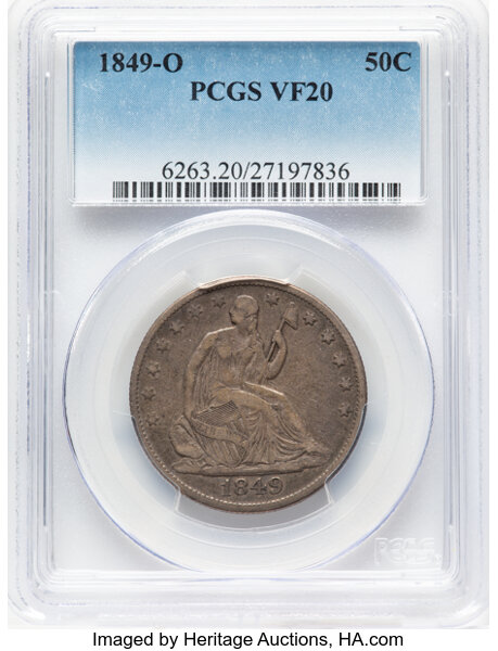 1849-O 50c MS thumbnail 3