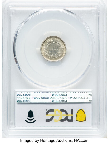 1868-S H10c MS62 thumbnail 2